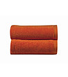 Оранжева памучна хавлия New pluse 30х50 см-0 снимка