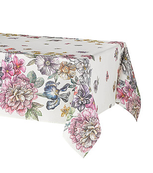 Тефлонова покривка за маса с флорален принт Dalia 100x150 см снимка