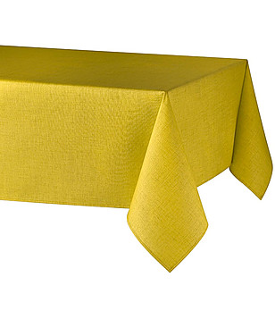 Покривка в жълт нюанс с тефлоново покритие Оlympia 100х150 см снимка