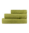 Памучна зелена хавлия Calpe 30х50 см-0 снимка