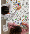 Комплект от 2 детски подложки за оцветяване Aliens 35х50 см-0 снимка