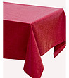 Червена покривка за маса с флорални мотиви Martina 100x160 см-0 снимка