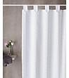 Бяла завеса за баня Cuadros 140х180 см-0 снимка