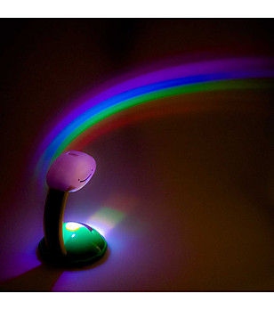 Детска лампа с проектор Rainbow снимка