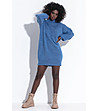 Синя плетена рокля Inetta-0 снимка