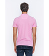 Розова памучна мъжка блуза с джоб Grady-1 снимка