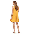 Жълта памучна рокля Tea-1 снимка