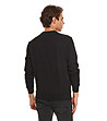 Черна мъжка блуза с памук Gusto-1 снимка