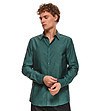 Зелена памучна мъжка риза Tom-0 снимка
