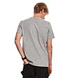 Сива памучна мъжка тениска Davie-1 снимка