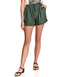 Зелени къси дамски панталонки Betty-0 снимка