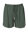 Зелени къси дамски панталонки Betty-4 снимка