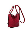 Дамска чанта за рамо в цвят малина Felipa-2 снимка