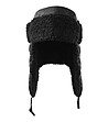 Unisex зимна шапка в черно-2 снимка