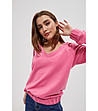 Розова дамска блуза Leona-3 снимка