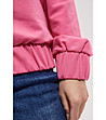 Розова дамска блуза Leona-4 снимка