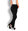 Черен дамски панталон за бременни Inetta-1 снимка
