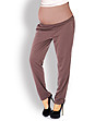 Дамски панталон за бременни в цвят капучино Inetta-0 снимка