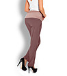 Дамски панталон за бременни в цвят капучино Inetta-1 снимка