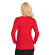 Червена дамска блуза за бременни Ronie-1 снимка