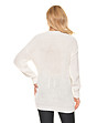 Пуловер за бременни в цвят крем-1 снимка