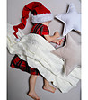 Бебешко одеяло в цвят крем-1 снимка