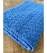 Бебешко одеяло в син цвят-2 снимка