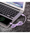 Лилав USB кабел за бързо зареждане за Samsung 1,50 м-2 снимка