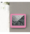 Дигитален домашен термометър в розово-1 снимка