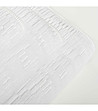 Бяла памучна хавлия 50х100 см-1 снимка