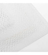 Бяла памучна хавлия Wild 130х170 см-3 снимка
