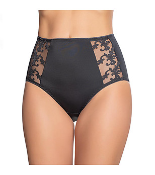 Бикини с висока талия в черно Alex-Sandra снимка