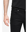 Памучни мъжки черни дънки Jeffrаy-2 снимка