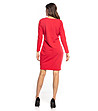 Червена рокля с памук Rinela-1 снимка