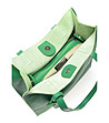 Дамска чанта от естествена кожа в зелен нюанс Elanda-2 снимка