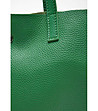 Дамска чанта от естествена кожа в зелен нюанс Elanda-3 снимка