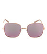 Дамски слънчеви очила в златисто и розово-0 снимка