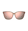 Огледални дамски слънчеви очила в розово-кафяви нюанси-1 снимка