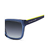 Сини дамски слънчеви очила-3 снимка