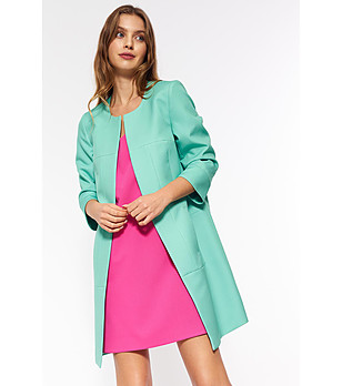 Дамско сако в цвят мента Berdina снимка