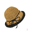 Дамска шапка в бежово и черно Lilia-0 снимка