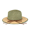 Дамска шапка в бежово и зелено Biana-0 снимка