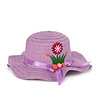 Лилава детска шапка с апликация Kalista-0 снимка