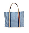 Дамска кожена чанта Samara в син нюанс-0 снимка