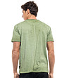 Зелена памучна мъжка тениска с джобче Egor-1 снимка