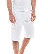Мъжки панталон в бяло Rick-2 снимка