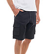 Черен памучен мъжки панталон Mark-2 снимка