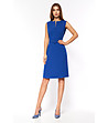 Синя рокля с колан Neoli-2 снимка