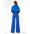 Дамски син панталон Sobella-4 снимка