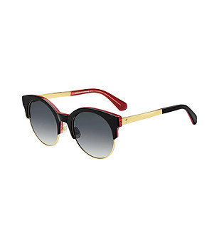 Дамски слънчеви очила в червено и черно Lora снимка